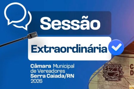3ª Sessão Extraordinária de 2026